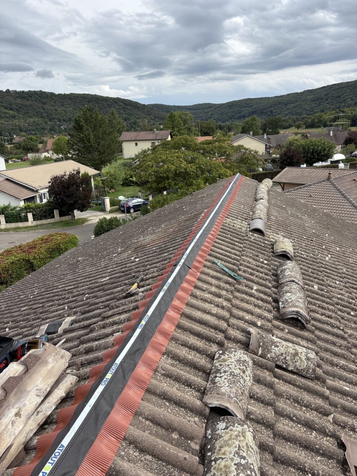 Toiture en tuiles inspectée par Chardelain Expert Habitat